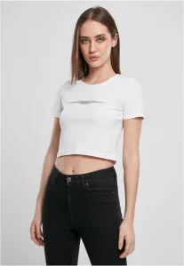 Women's Tribal Tribal Cropped Tee White