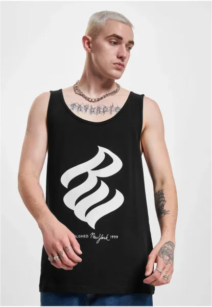 Men's tank top Basic New York black/white