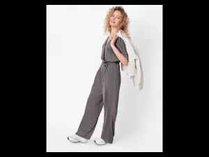 esmara® Dámsky overal Premium (sivá, S (36/38))