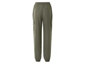 esmara® Dámske cargo nohavice (kaki, XS (32/34))