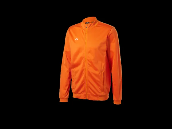 Crivit Pánska tréningová futbalová bunda (oranžová, XL (56/58))
