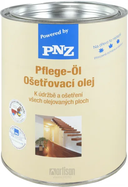 PNZ Olej na ošetrenie olejovaných povrchov v interiéri 2.5 l Bezfarebný