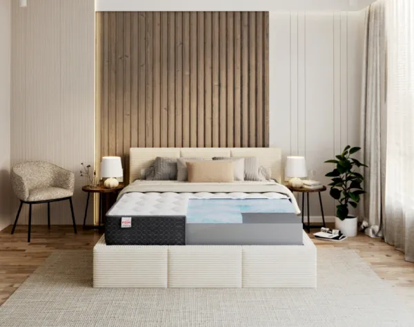 FDM Penový matrac MERIDO Silvercare | 100 x 200 cm