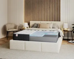 FDM Penový matrac MERIDO Silvercare | 100 x 200 cm
