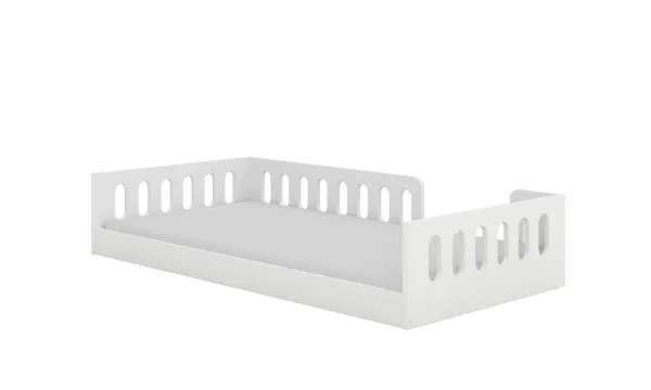 Kocot kids Detská posteľ Timon 180x80 cm s matracom biela