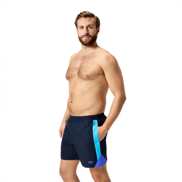 Speedo hyperboom splice 16 watershort navy/cobalt s - uk32