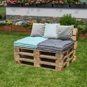 Vankúš na paletové sedenie, mentolová, LEGNO