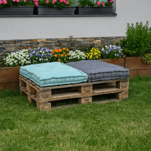 Vankúš na paletové sedenie, mentolová, LEGNO
