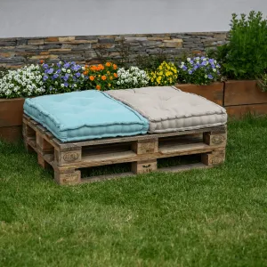Vankúš na paletové sedenie, mentolová, LEGNO