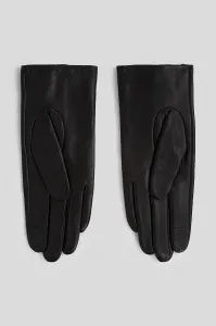 Rukavice Karl Lagerfeld K/Essential Zipper Ff Glove Black