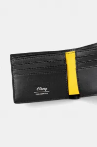 Peňaženka Karl Lagerfeld KL X DISNEY pánska, čierna farba, A3M30274