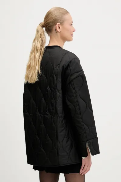 Bunda Karl Lagerfeld Jeans Klj Quilted Jacket Black