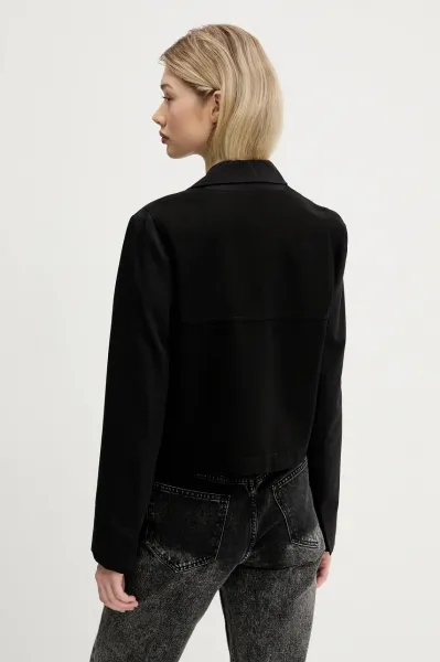 Sako Karl Lagerfeld Jeans Klj Utility Blazer Black