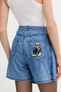 Sukňa Karl Lagerfeld Klxdisney Pleated Denim Skort Mid Blue Denim