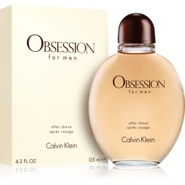 Calvin Klein Obsession for Men voda po holení pre mužov 125 ml