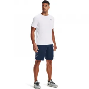 Pánske tréningové tričko s krátkym rukávom UNDER ARMOUR UA Tech 2.0 SS Tee-WHT