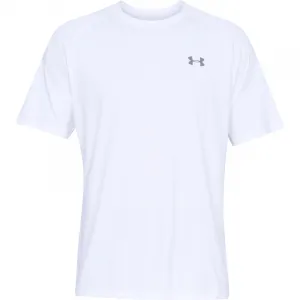 Pánske tréningové tričko s krátkym rukávom UNDER ARMOUR UA Tech 2.0 SS Tee-WHT