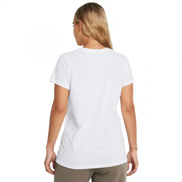 Dámske tričko s krátkym rukávom UNDER ARMOUR UA Rival Logo SS-WHT
