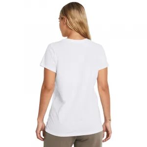 Dámske tričko s krátkym rukávom UNDER ARMOUR UA Rival Logo SS-WHT