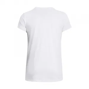 Dámske tričko s krátkym rukávom UNDER ARMOUR UA Rival Logo SS-WHT