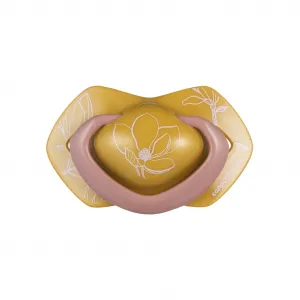 CANPOL BABIES Cumlík silikónový symetrický Light touch GOLD 6-18m 2ks ružový