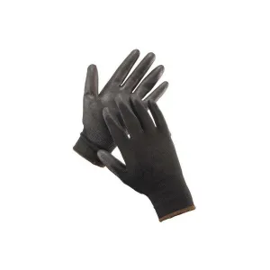 Rukavice pletené FF BUNTING LIGHT HS-04-003, čierne, veľ. 9/L