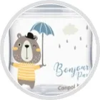 CANPOL BABIES Fľaša so širokým hrdlom Bonjour Paris 240 ml modrá