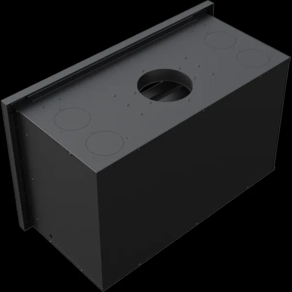 Kratki ARKE 95, čierne ohnisko - krbová kazeta s ventilátorom KASETA/ARKE/95/BLACK