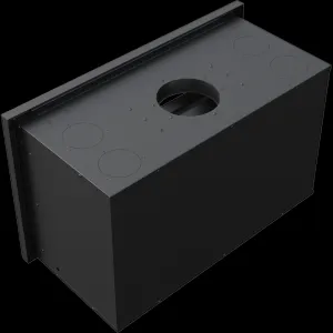 Kratki ARKE 95, čierne ohnisko - krbová kazeta s ventilátorom KASETA/ARKE/95/BLACK
