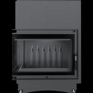 Kratki Zuzia ECO 12 kW BS DECO ľavá - krbová vložka rohová ZUZIA/ECO/L/BS/DECO