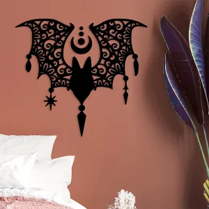 Mystická mandala zvieraťa - Netopier