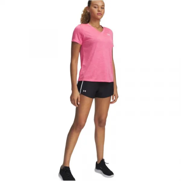 Dámske tréningové kraťasy UNDER ARMOUR Tech Play Up Shorts-BLK