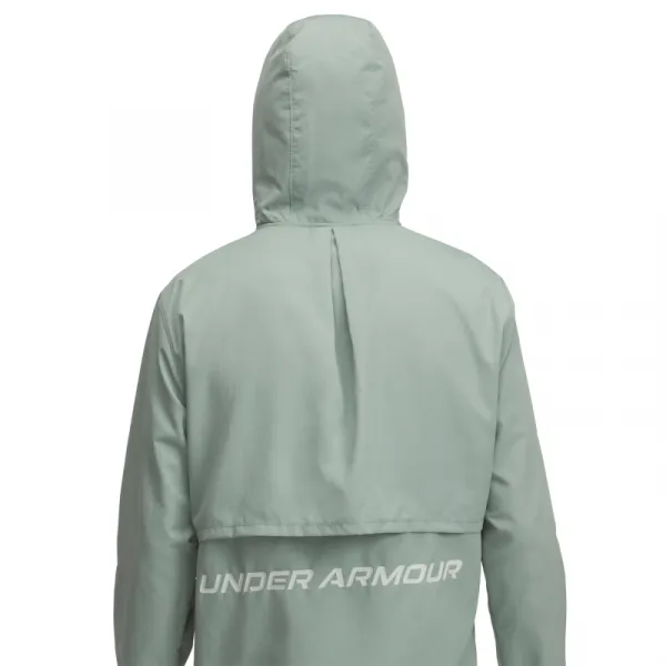 Pánska bežecká bunda UNDER ARMOUR UA Launch Hooded Jacket-GRN