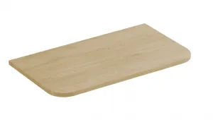 ArtCom Doska pod umývadlo OVALIA | dub cremona Typ: Doska 100 cm / 89-100