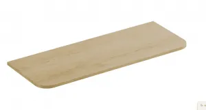 ArtCom Doska pod umývadlo OVALIA | dub cremona Typ: Doska 100 cm / 89-100