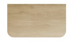 ArtCom Doska pod umývadlo OVALIA | dub cremona Typ: Doska 100 cm / 89-100