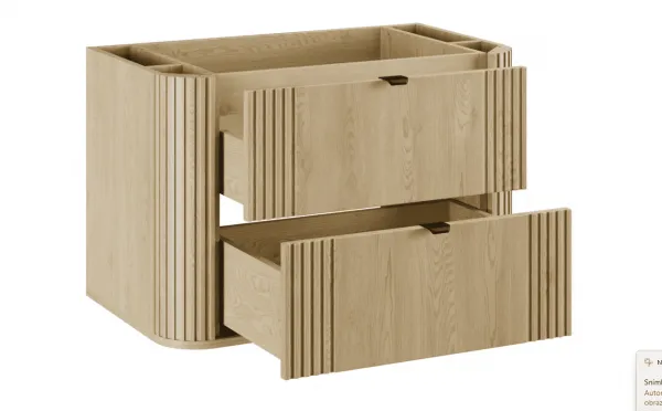 ArtCom Skrinka pod umývadlo OVALIA Cremona 82-80 | 80 cm
