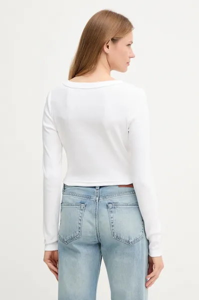 Calvin Klein Jeans kardigán dámsky bavlnený s elastanom