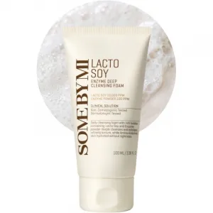 Some By Mi Lacto Soy Enzyme Deep Cleansing Foam hĺbkovo čistiaca pena s upokojujúcim účinkom 100 ml