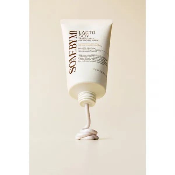 Some By Mi Lacto Soy Enzyme Deep Cleansing Foam hĺbkovo čistiaca pena s upokojujúcim účinkom 100 ml