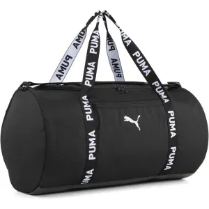 Puma AT ESSENTIALS BARREL BAG Dámska športová taška, čierna, veľkosť