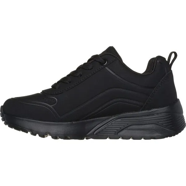 Skechers UNO LITE Detská vychádzková obuv, čierna, veľkosť