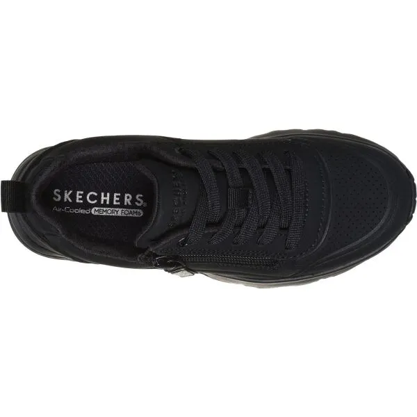 Skechers UNO LITE Detská vychádzková obuv, čierna, veľkosť