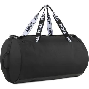 Puma AT ESSENTIALS BARREL BAG Dámska športová taška, čierna, veľkosť