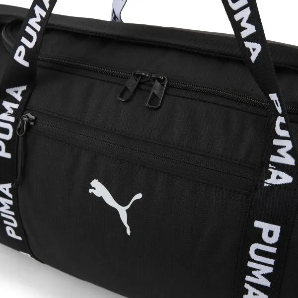 Puma AT ESSENTIALS BARREL BAG Dámska športová taška, čierna, veľkosť