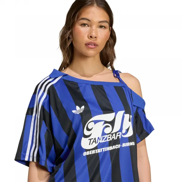adidas Off Shoulder Jersey W "Semi Lucid Blue" (KD2278)