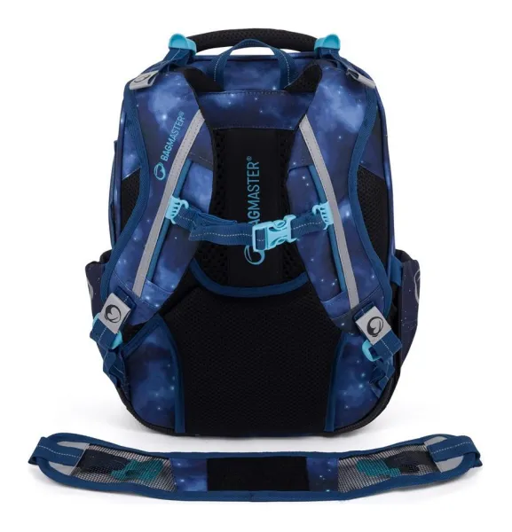 Veľký školský set Bagmaster LUMI 24 E Set L Blue