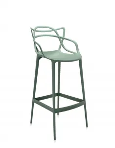 Barová stolička MASTERS, v. 75 cm, viac farieb - Kartell Farba: černá