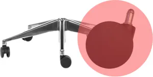 MERCURY Ergonomická kancelárska stolička SPINE tmavo sivá, s opierkou hlavy