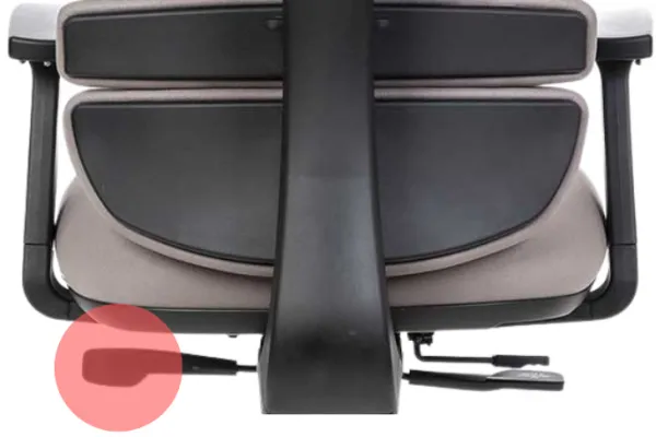 MERCURY Ergonomická kancelárska stolička SPINE tmavo sivá, s opierkou hlavy